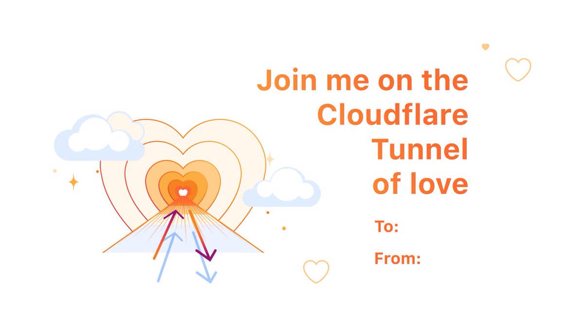 The @Cloudflare team got into the Valentines spirit. h/t @kkblinder