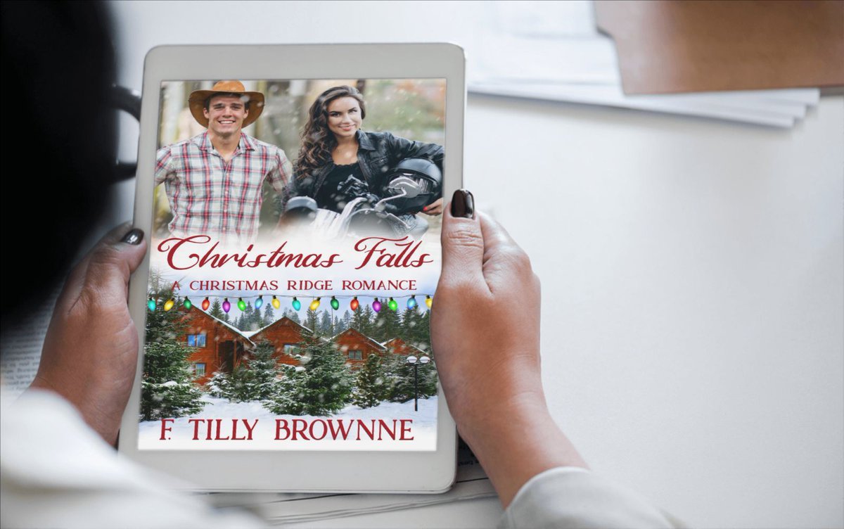 #ChristmasRomance #BikerGirl meets #Cowboy. Can this possibly work? buff.ly/3FxCiX9 Get it now! #ChristmasFalls:#ContemporaryFiction #contemporaryromancereads  #IARTG #Ebook