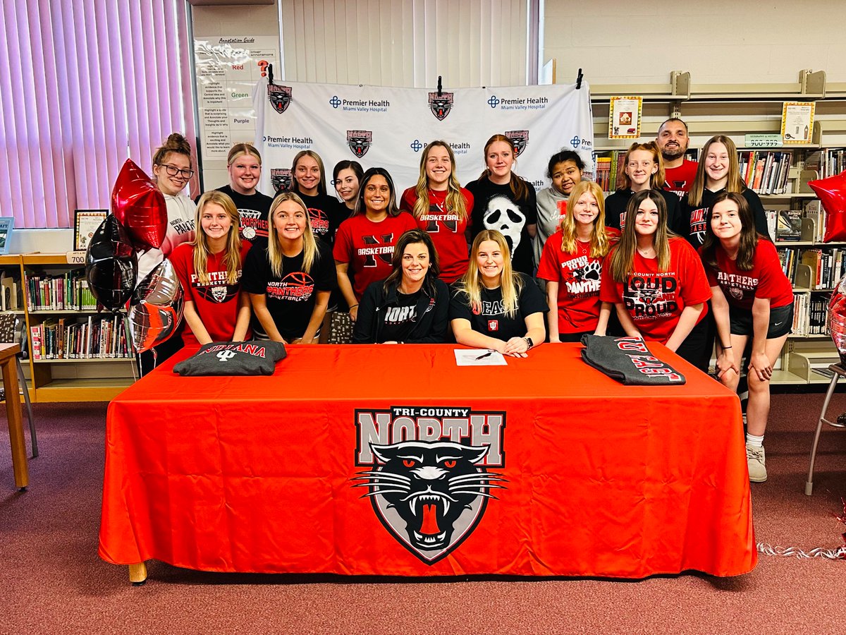 TCN_Athletics's tweet photo. Congrats to Hannah Webster on signing to continue her career at IU East. Great job, Hannah, and good luck! https://t.co/saSV257E31