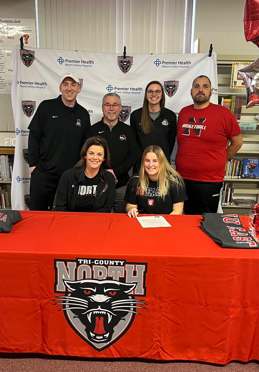 Congrats to Hannah Webster on signing to continue her career at IU East. Great job, Hannah, and good luck!