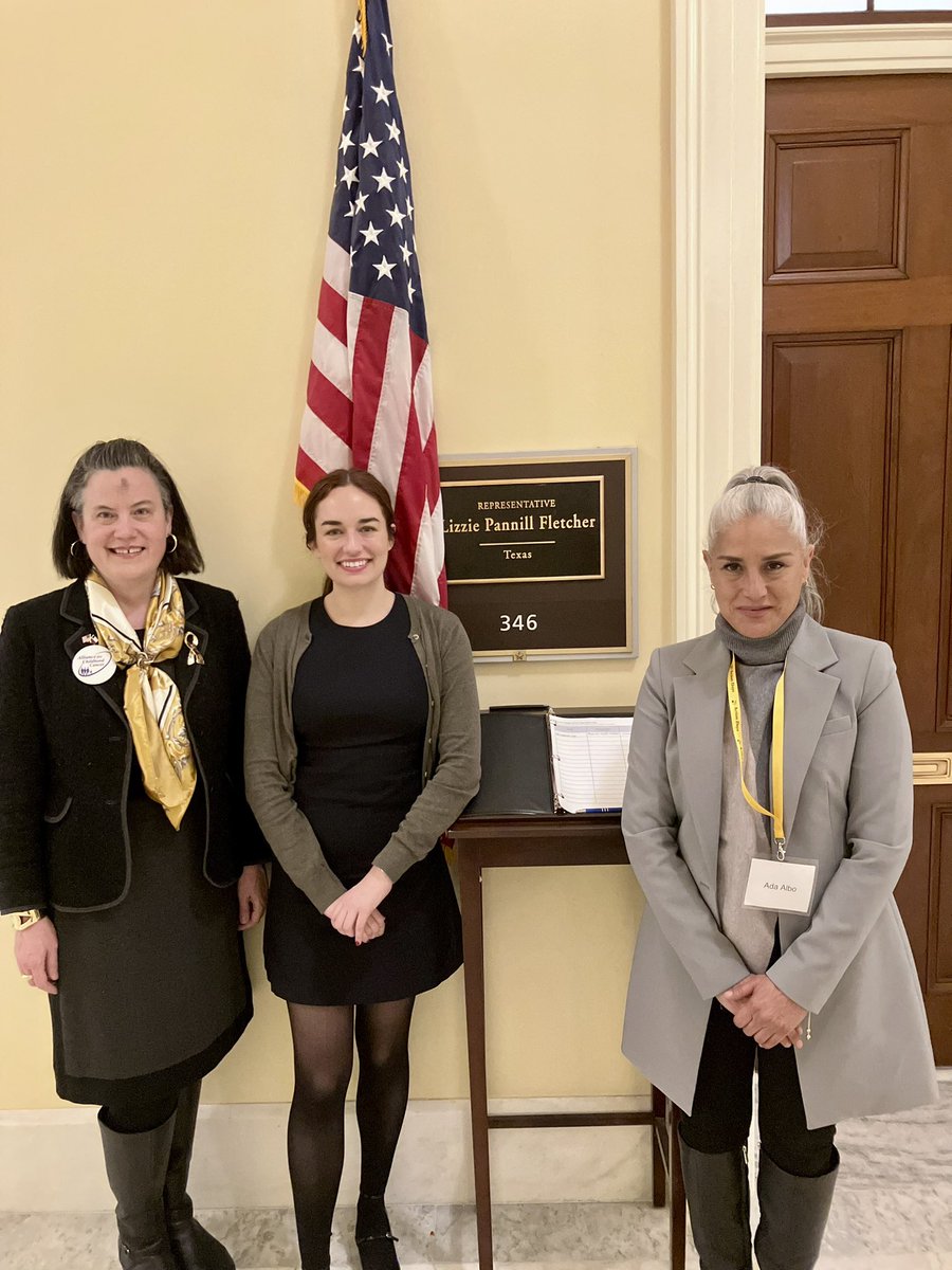 Ended the day by visiting with Anne-Marie Boisseau in @RepFletcher’s office

It’s a pleasure working together on legislation which advances the care of children with #cancer in #Houston and across the US 

#ActionDays2024 #childhoodcancer #OncTwitter #pedcsm #TX07