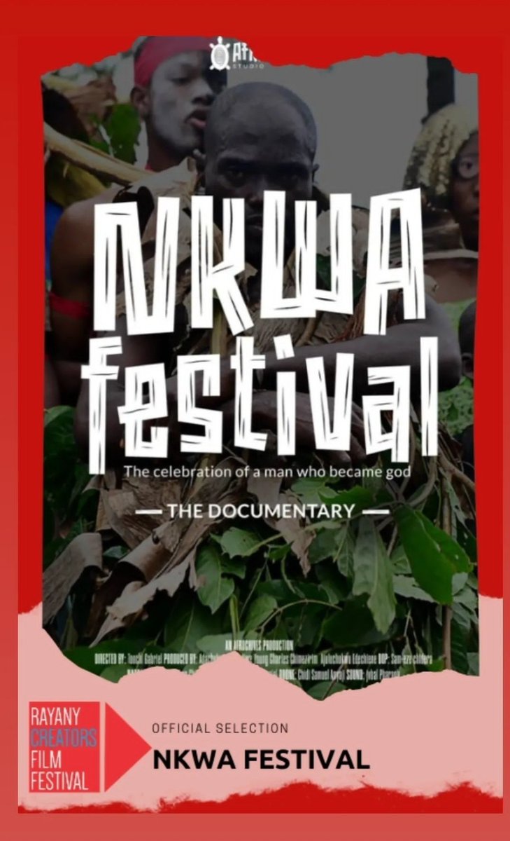 Nkwa Festival Documentary is an official selection of the Rayany Creators Festival, Aberdeen. So proud of the @afrochives team who made this happen.