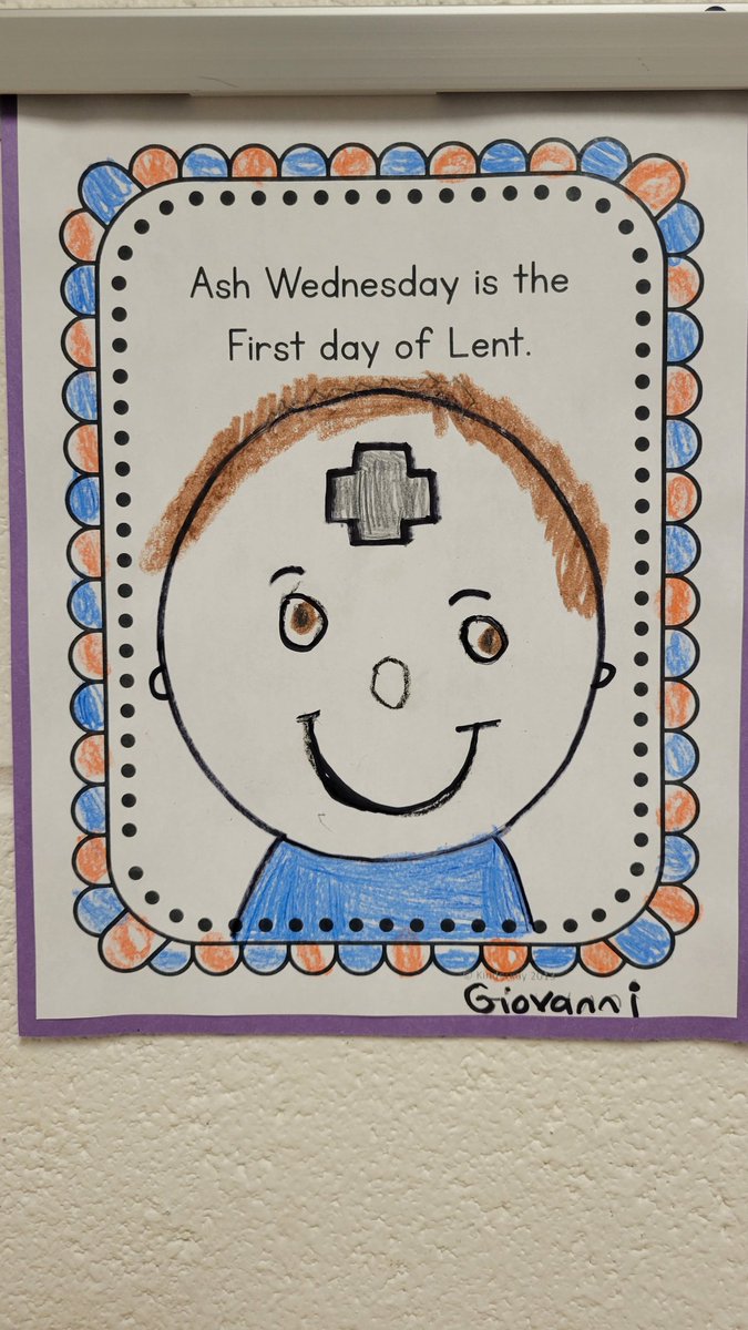 granchellid's tweet photo. Our Lenten journey begins.  @YCDSB @StStephenCES https://t.co/xHO0QmeCN0