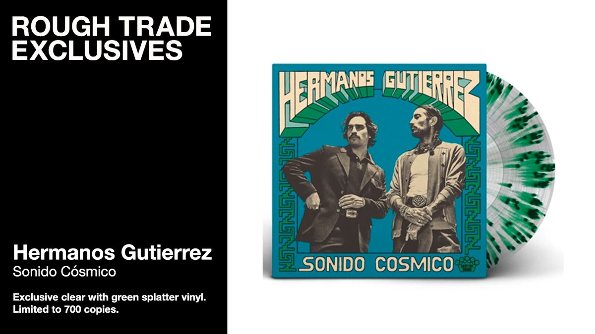 EXCLUSIVE On their latest album, 'Sonido Cosmico', Hermanos Gutiérrez embark on a sonic exploration that defies the conventional boundaries of instrumental music. The brothers' transcendent guitars speak in a language all their own. @easyeyesound roughtrade.com/en-gb/product/…