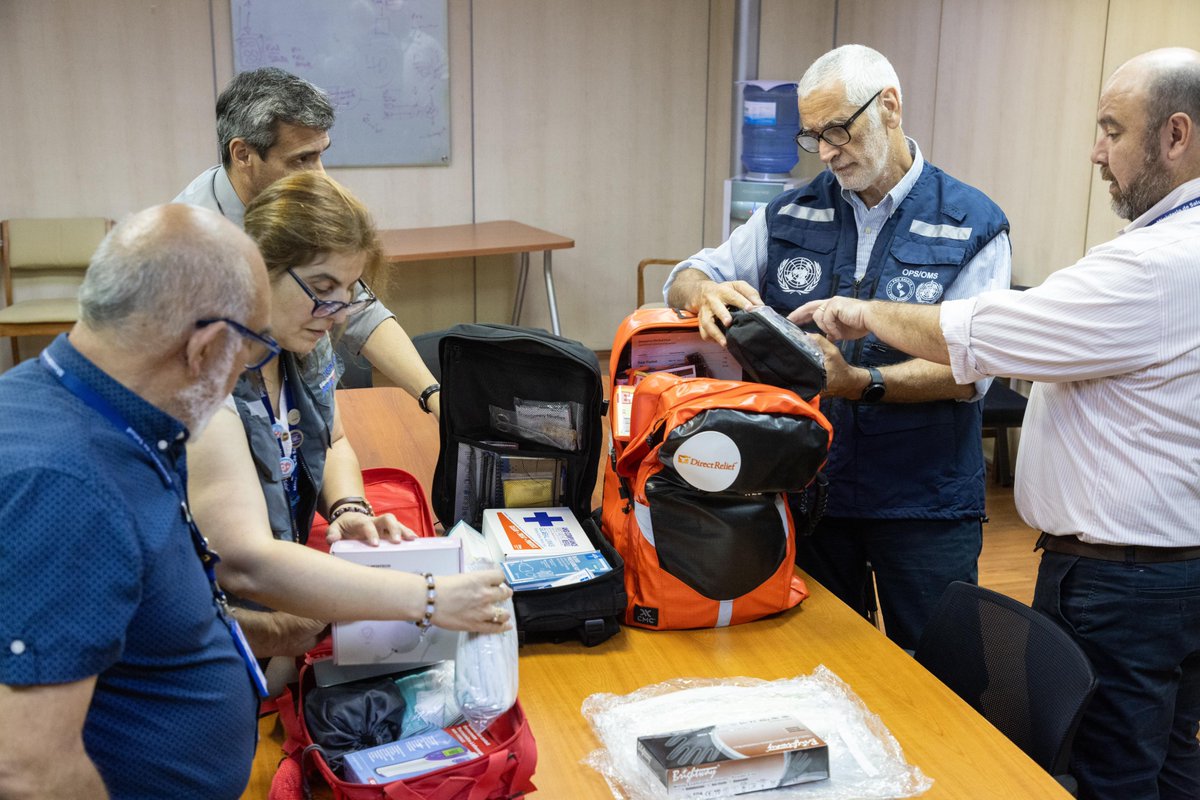Agradecemos a la <a href="/opsomschile/">OPS/OMS Chile</a> por la entrega de mochilas médicas de emergencia para reforzar el trabajo local de atención que realizan los Equipos Médicos de Emergencia (EMT) del Ministerio de Salud en la zona afectada por los incendios forestales 👏🏽