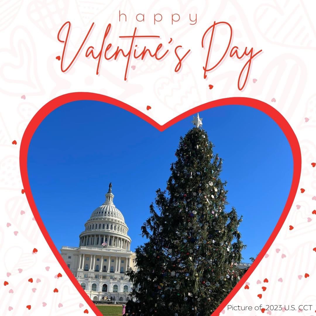 Roses are red, Violets are blue, Are you excited for the 2024 U.S. Capitol Christmas Tree too?!?! Stay tuned! #USCapitolChristmasTree #ValentinesDay