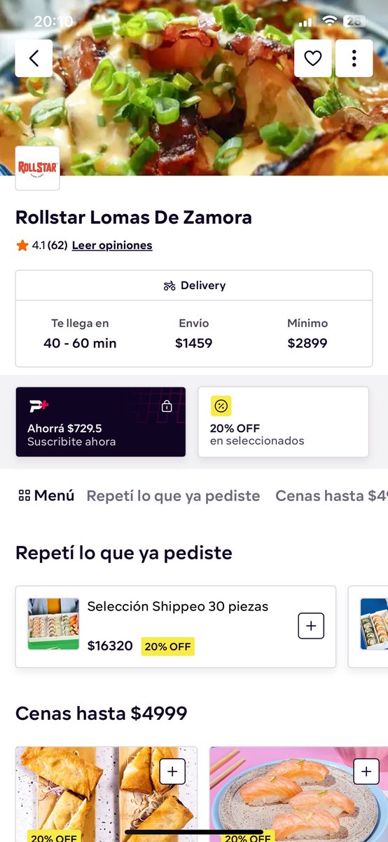 adrian_sgro's tweet photo. No compren en @pedidosya  en Rollstar lomas de Zamora.  Te estafan !! Envían Fabric Sushi con una vergüenza de comida. Nada coinciden y no se hacen cargo. @FabricSushi  usan su nombre y estafan. https://t.co/xpbdAFEy5R