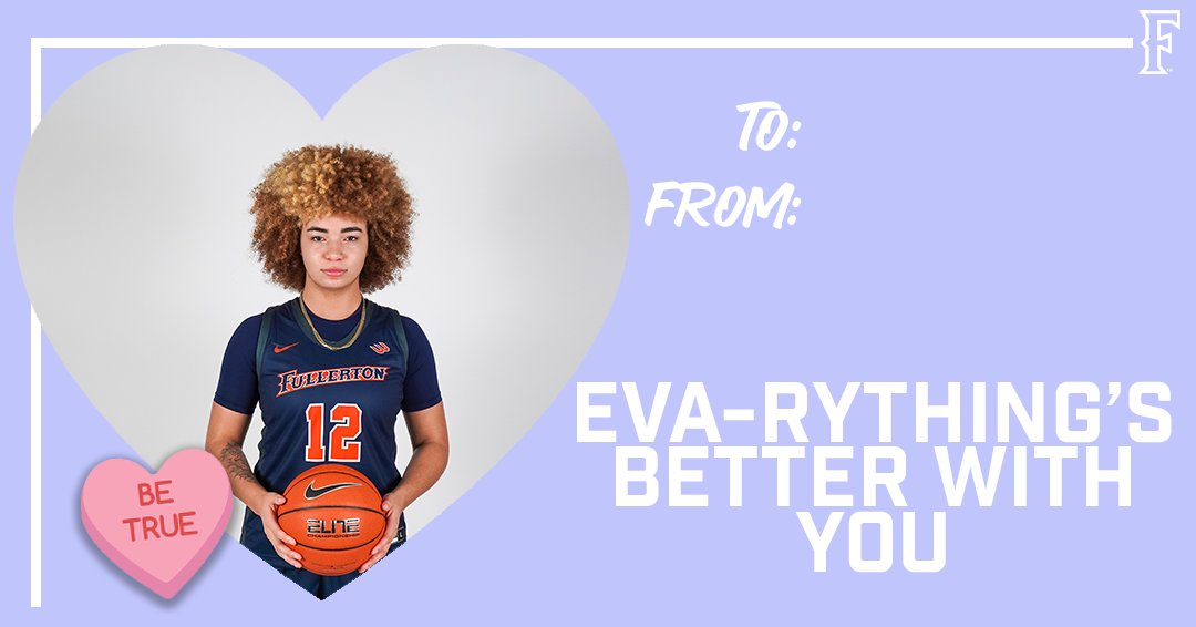 FullertonWBB's tweet photo. Absolutely ballin' this Valentine's Day 💌💘

#TusksUp https://t.co/uv6nQd8KVg