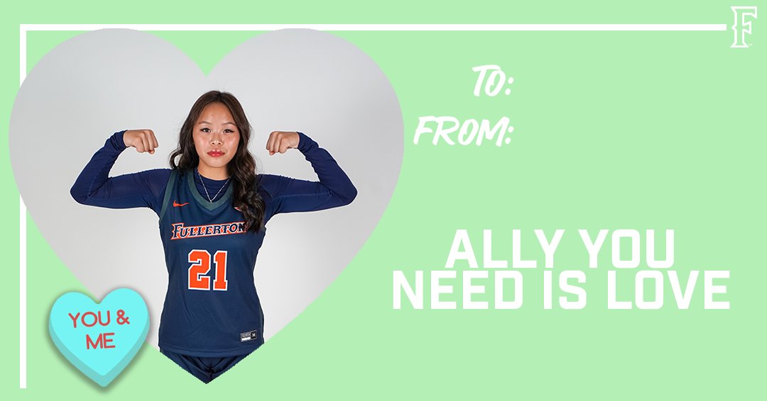 FullertonWBB's tweet photo. Absolutely ballin' this Valentine's Day 💌💘

#TusksUp https://t.co/uv6nQd8KVg