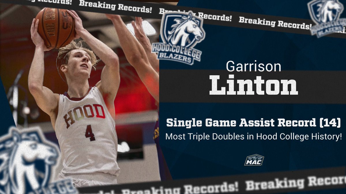 Blazer junior point guard Garrison Linton with a huge week! #letitfly #machoops #d3hoops