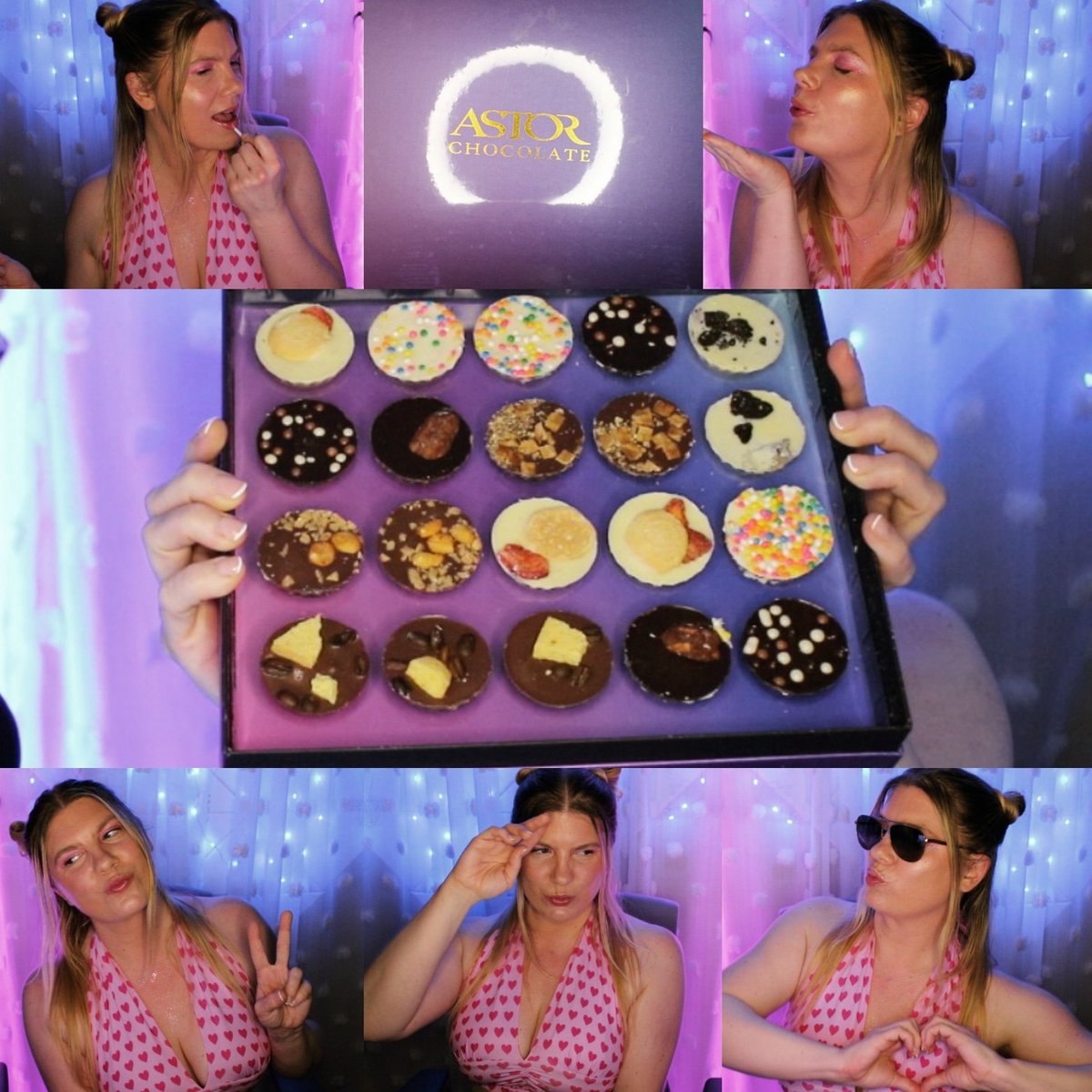 denakina's tweet image. Love is in the air and in World of Warcraft! Come join me noob it up while I learn how to tame a pet while I eat these delicious looking truffles from @astorchocolate while we celebrate Valentine's Day 💋💗

Twitch.tv/denakina 

#valentinesday #chocolatetruffles #noobhunter