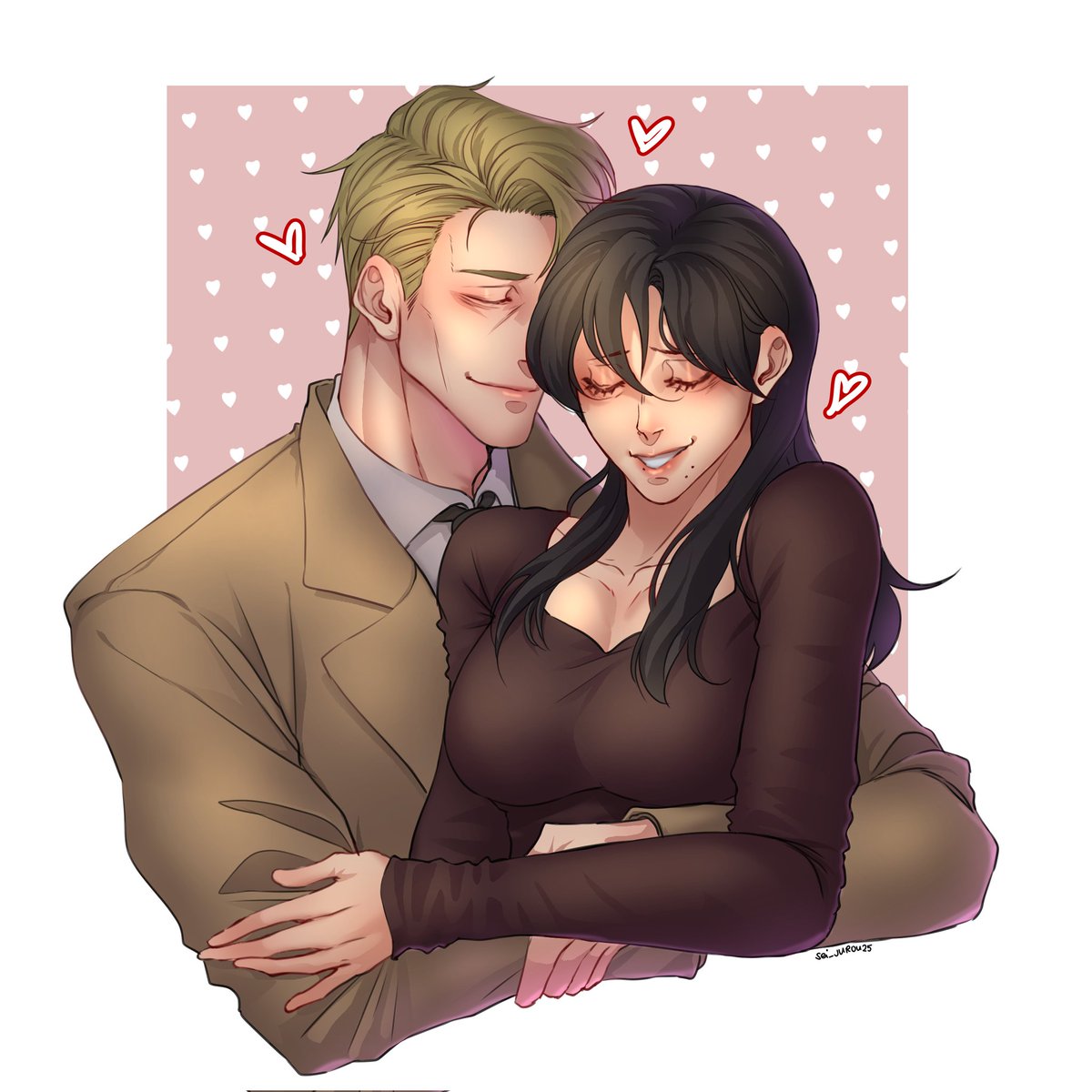 celebrating valentine's with my beloved #nanamikento #selfinsert #canonxoc