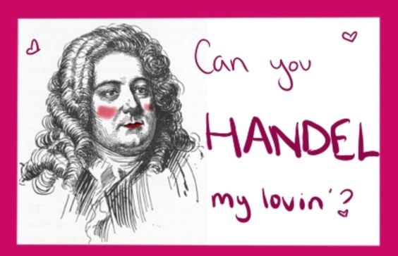 There is no better cure for a baroque-en heart than puns! "Diary of a Wimpy Graduate" made these hilarious graphics, they really thought outside of the Bachs. Have a Happy Valentine's Day ❤️