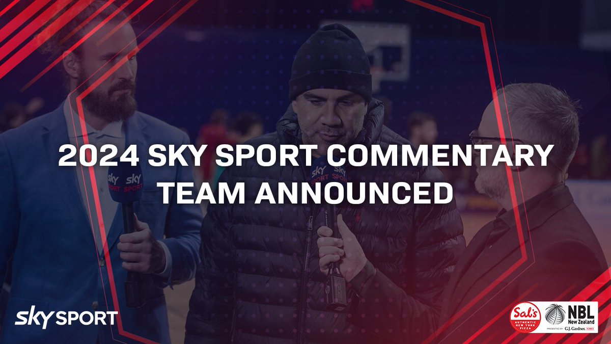 Sal’s NBL (@nznbl) on Twitter photo The <a href="/skysportnz/">Sky Sport NZ</a> Commentary team for the 2024 season has been confirmed 🎙️
Basketball stars Tom Abercrombie & Krystal Leger-Walker are among the new faces joining the team 🤩
➡️Read here: nznbl.link/z3f1y
#SalsNBL <a href="/skysportnz/">Sky Sport NZ</a> The <a href="/skysportnz/">Sky Sport NZ</a> Commentary team for the 2024 season has been confirmed 🎙️
Basketball stars Tom Abercrombie & Krystal Leger-Walker are among the new faces joining the team 🤩
➡️Read here: nznbl.link/z3f1y
#SalsNBL <a href="/skysportnz/">Sky Sport NZ</a>
