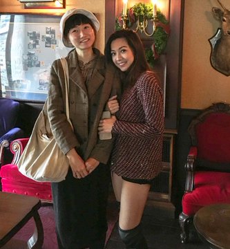 ryhoehoe's tweet image. Apart from cheering with friends on Valentine's Day, my life is lonely, but I'm thankful that my best friends come over.😍😍😍😍