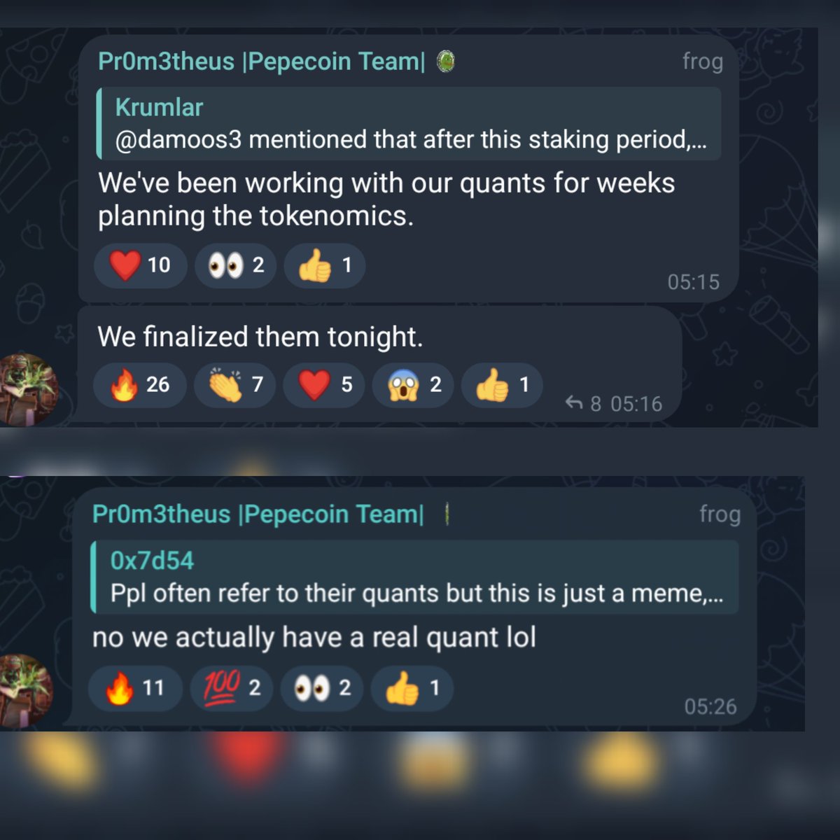 v_withnail's tweet photo. I try not to fade projects with real quants...

#basedAI by @pepecoins https://t.co/UYUfDZ4qb3