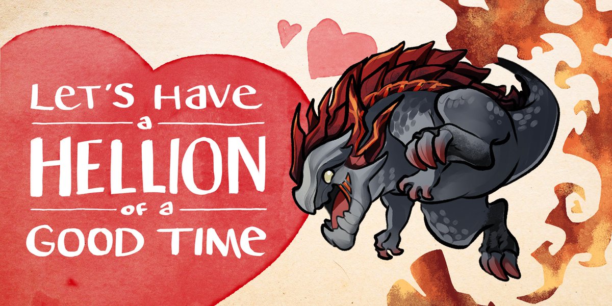 Who's ready for a Hellion of a good time slaying Behemoths with your favourite team of Slayers? 💖