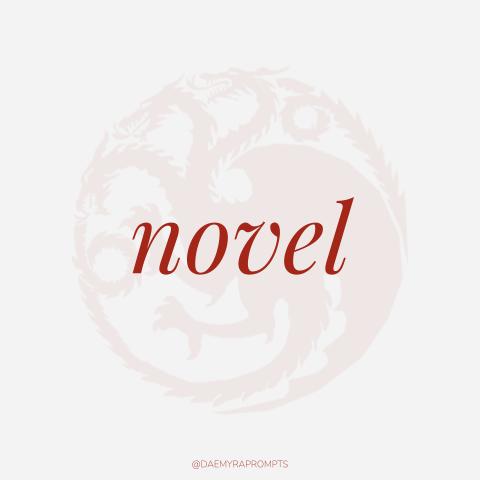 daemyraprompts's tweet photo. 355
— NOVEL https://t.co/KI2lGZKTAu