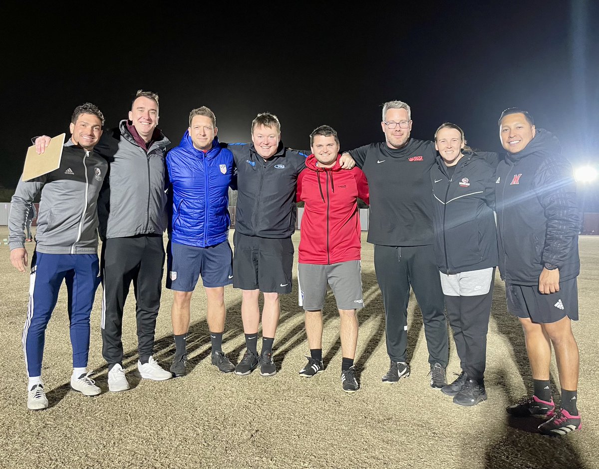 US Soccer A license!! A superb learning environment with great coaches and staff involved!!!! <a href="/ussoccer_coach/">U.S. Soccer Coaching Education</a> <a href="/quwsoccercoach/">Dave Clarke</a>