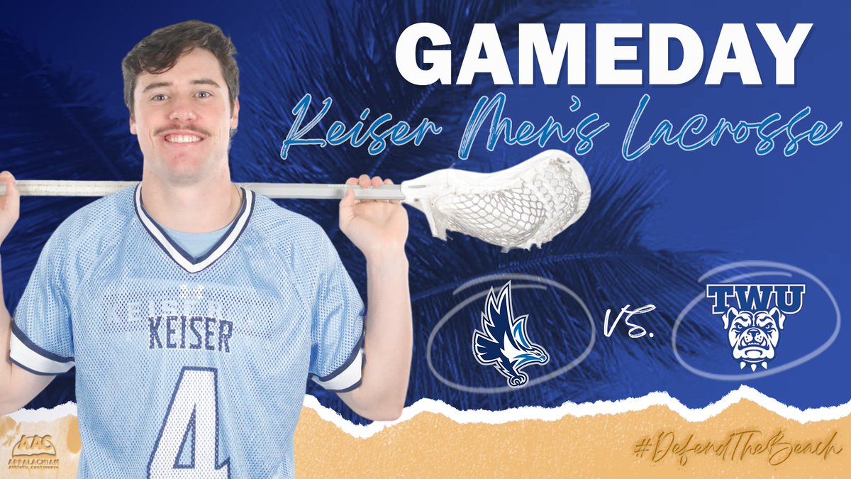 🥍 First home game of the season!!🥍 
 
🆚 Tennessee Wesleyan
⏰ 6:00 PM 
📍 West Palm Beach, Fla.
🏟 Multipurpose Field
📊 bit.ly/3JDC2In 
🎥 bit.ly/3jrhtEe 
🎟 bit.ly/3Ua1h7k 

#DefendTheBeach