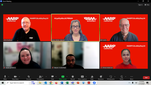 Thank you <a href="/BMaienschein/">Brian Maienschein</a> for meeting with <a href="/AARPCA/">AARP California</a> to discuss our 2024 legislative priorities that include: Long-Term Services and Supports, Long-Term Care, Housing, Transportation, and Affordable Energy Bills. #AARPCALobbyDay24