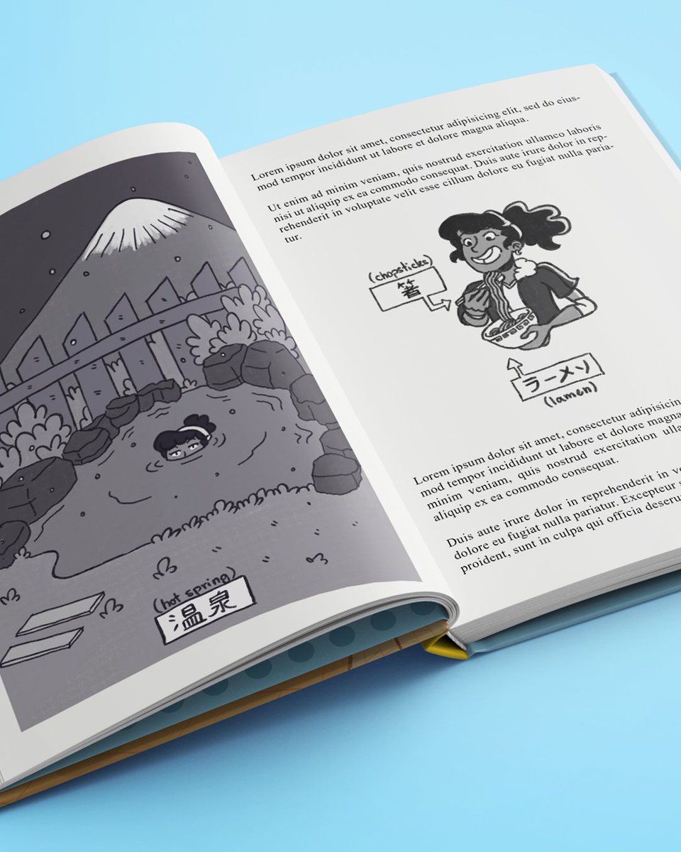 kisutastic's tweet photo. I present to you... Alana! She's a young traveler that loves to try foods, go to a lot of  curious places, have the most pleasant experiences a tourist could have and of course, register it in her notebook so everyone can read about it! 
.
#kids #kidlit #cute #trip #travel #novel https://t.co/sWngom0IRt