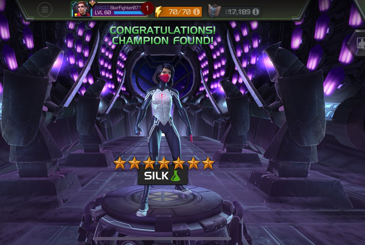 Did go for a few of the 7* romance crystals. 

Duped Angela, new Domino, new Black Cat &amp; spun my last necro class crystal to get Silk.

Happy Valentine’s Day to you &amp; yours!
