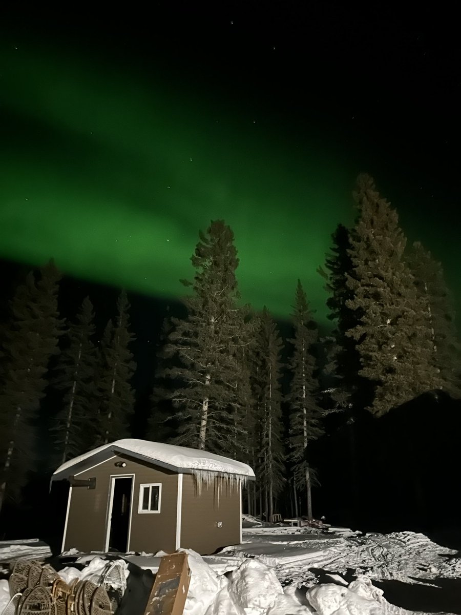The Northern Lights came out and danced with us last night! <a href="/NotreDameOCSB/">Notre Dame High School</a> <a href="/ocsbindigenous/">OCSB Indigenous Ed</a> <a href="/SacredHeartOCSB/">Sacred Heart Catholic High School</a>