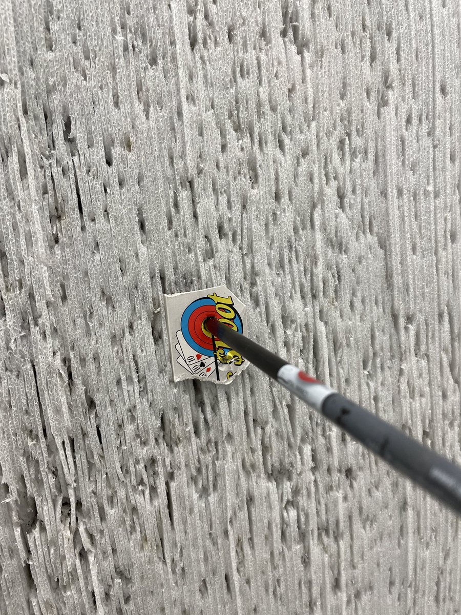 Brianna wins these week’s “Who Can Hit It?” Challenge.  Great Shooting young lady! #WolvesArcheryClub #BrokenRackArchery #WestClermontHighSchool