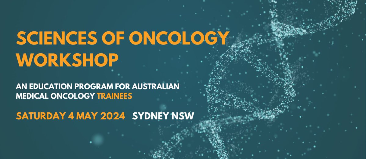 Registration for our Sciences of Oncology Workshop is open! Limited places available for Trainee members to join us for this one-day program followed by a networking dinner. Not a member? Sign up for complimentary trainee membership while you're there... moga.org.au/sciences-of-on…