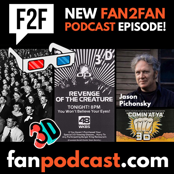 fan2fanpodcast's tweet photo. New Fan2Fan #Podcast = Talking 3D with Jason Pichonsky Part 2!

- 80s 3D movie trend
- Movie commentaries
- 3D history &amp; technology

Listen to the episode here:

https://t.co/vgV3WS8SME https://t.co/MVB87PRxTf