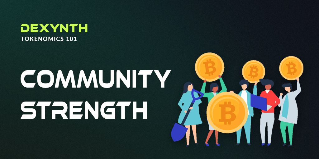 DEXYNTH's tweet photo. 🌐 Community Strength:

Assess the strength of the project's community. A vibrant community often signals support and interest, positively impacting the token's value. 🚀 Stay updated on changes in tokenomics for a comprehensive analysis. #Crypto #TokenomicsExplained https://t.co/rHpc3wvrUw
