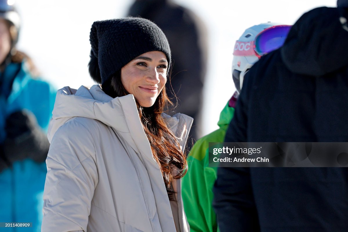 Lovely #Meghan in #WhistlerBC for the 1 year countdown to the #InvictusGames2025