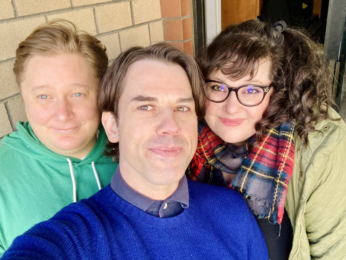 ItsSeanGrady's tweet image. Getting the band back together @ImSeanO @Amyrachaelack 😻🤗🎉
-
-
-
-
-
-
#friends #friendtime #rallying #catchingup #capotevstheswans #theatremakers #artsadvocacy #artistfriends #theatrefriends #rideordies #mypeople #goodpeoplegoodtimes #WHOWEARE