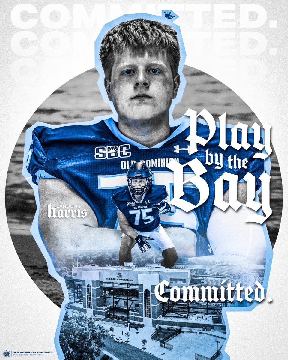 Committed!! @CoachVLunsford @coach_cg @CoachAj_ @coacher_Hut @RickyRahne @KingGeorgefoxes @ODUFootball