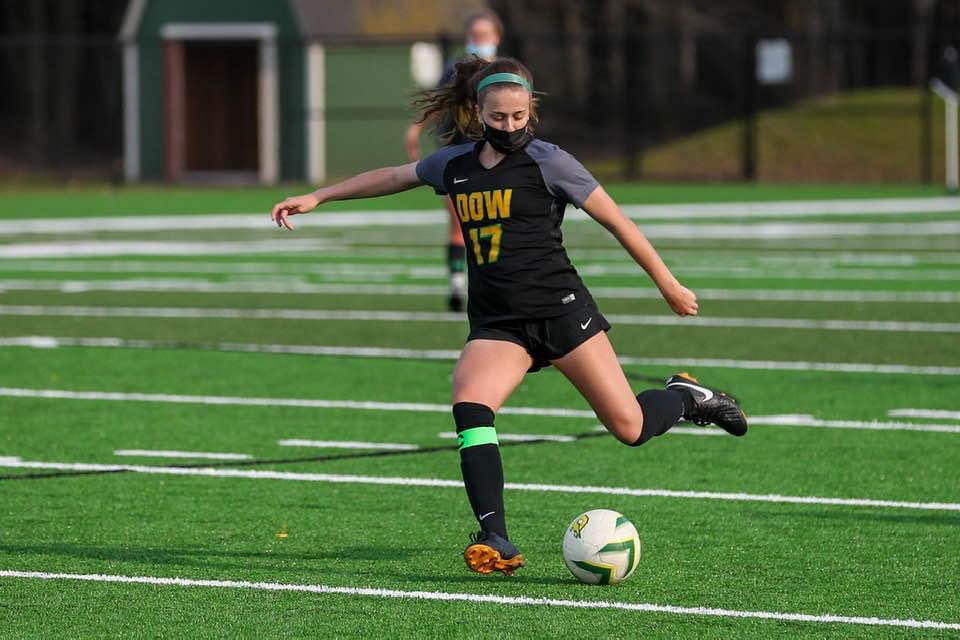 Also returning this spring will be Coach Ashlyn Swartz! Ashlyn is a Dow High Alumni and is currently finishing up her junior year at Trine University where she is part of the women’s soccer team and studying elementary education! Happy to have you back Ashlyn! ⚡️⚽️