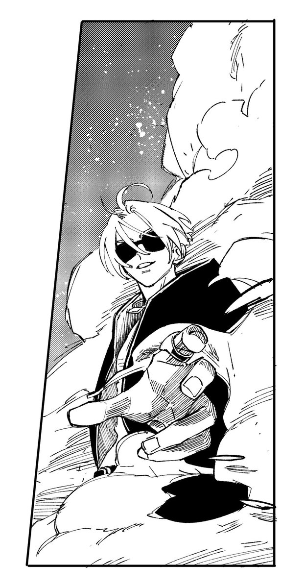 むかし描いたティルト この人は漫画には出ませんが漫画タッチの練習で描いたもの
#highcard #ハイカード 