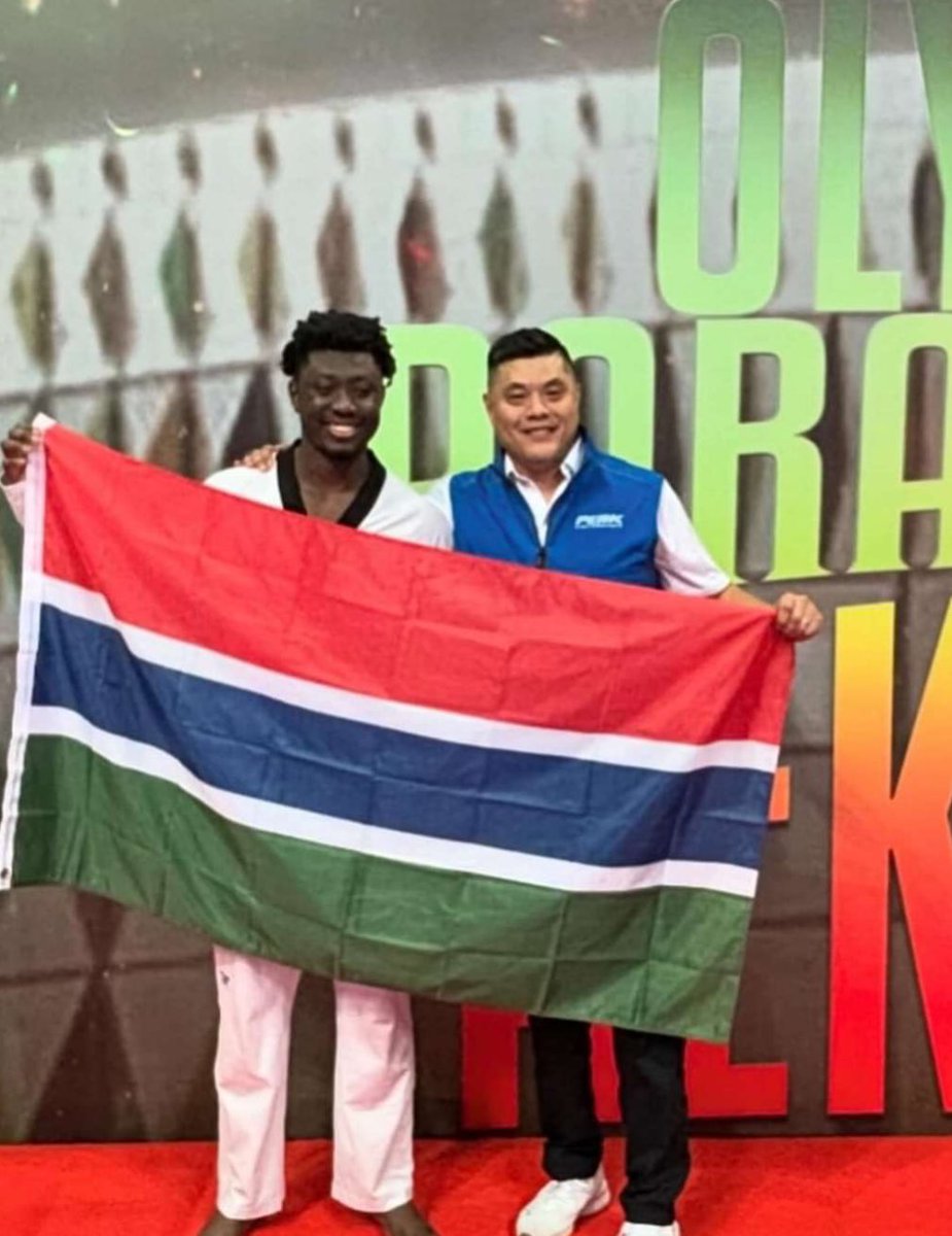 Please follow <a href="/GambianGoliath/">Alasan Ann</a> and drum up support as he prepares for Paris #Olympics #TheGambia. Thank you Gambia 🙏🏾