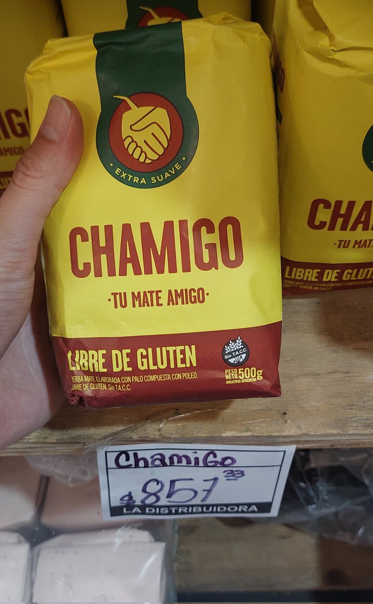 PreciosRosario2's tweet photo. #YerbaEnRosario 🧉
🧉 Yerba #Chamigo 500 gramos
📍 San Juan y Vera Mujica
💰 $857,33
La probaste? Qué te pareció?
#FotoTestigo 📸 https://t.co/0Ojg0XOKs1