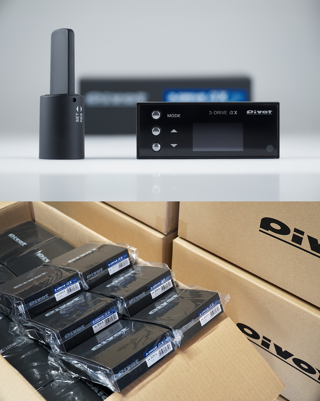 スロコン クルコン PIVOT 3-drive α ＆ 3DA-B 3-drive・REMOTE (3DR-L