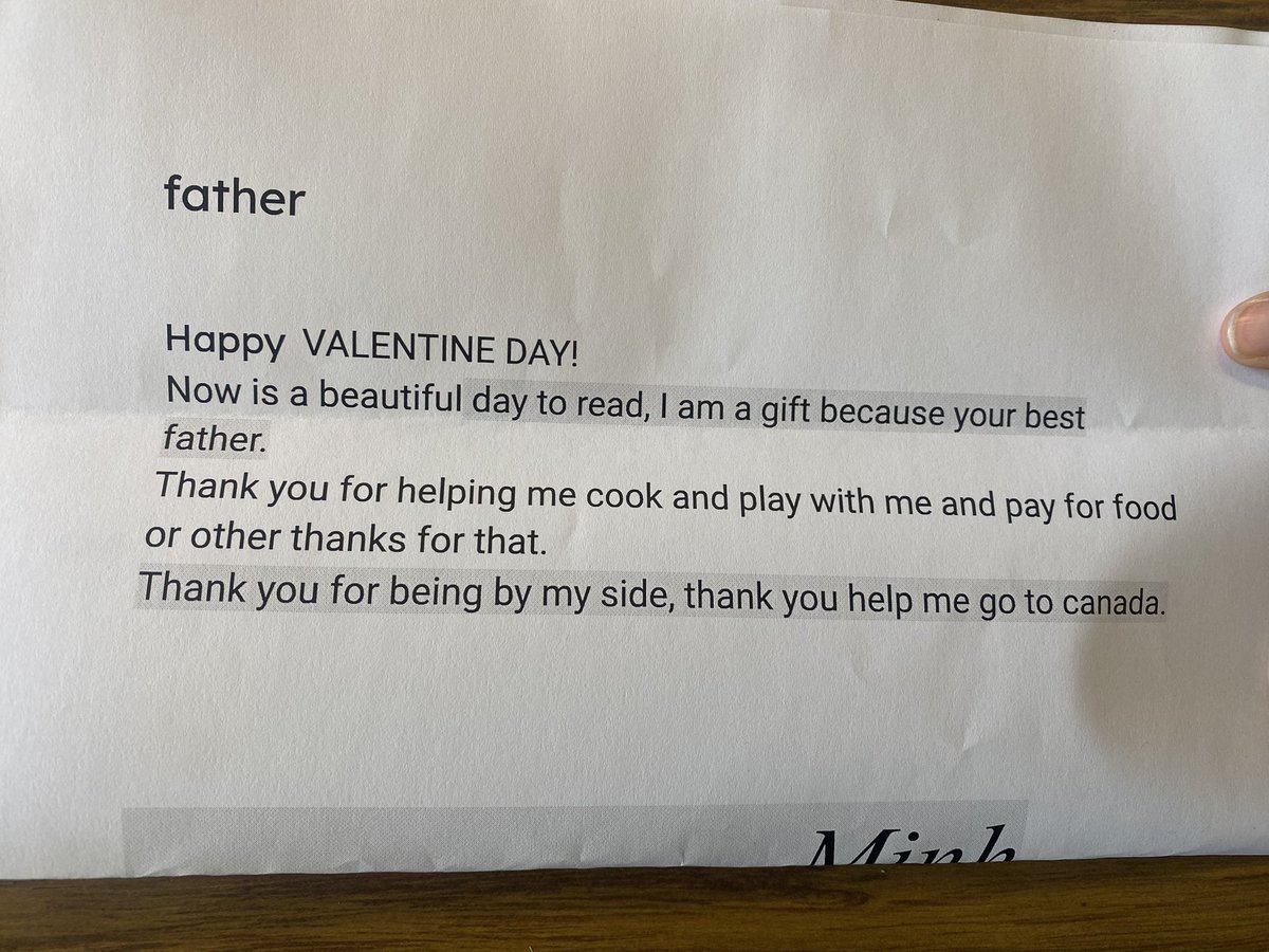 msOBlearning's tweet image. His message is so clear ❤️A student from Vietnam who is a multilingual learner sharing a loving message for his father @downsviewps #multilingual