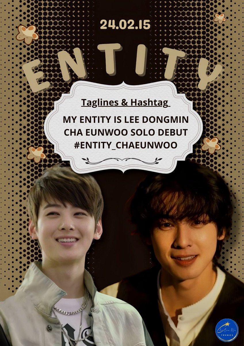 ASTRO_Spain2's tweet photo. [#⃣⚠️] HASHTAG PARTY Esperando 'ENTITY' de Cha Eun-woo.  

Ya se puede usar el #⃣

MY ENTITY IS LEE DONGMIN
CHA EUNWOO SOLO DEBUT 
#ENTITY_CHAEUNWOO
 #차은우 #CHAEUNWOO #ENTITY
@CHAEUNWOO_offcl

Compartid, comentad y retuitead con tantas cuentas como podáis💜

Cr: ChaEunwooTrends https://t.co/0ll4BAeq6W