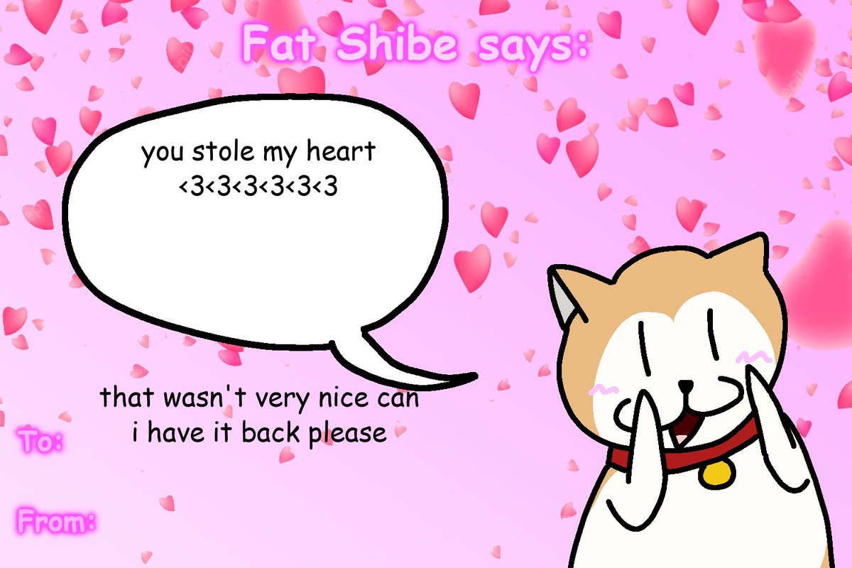 fat shibe says: tweet media