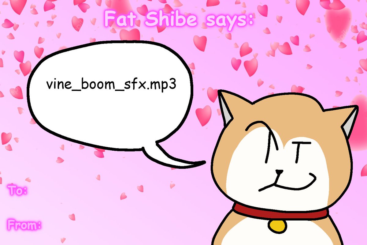 fat shibe says: tweet media