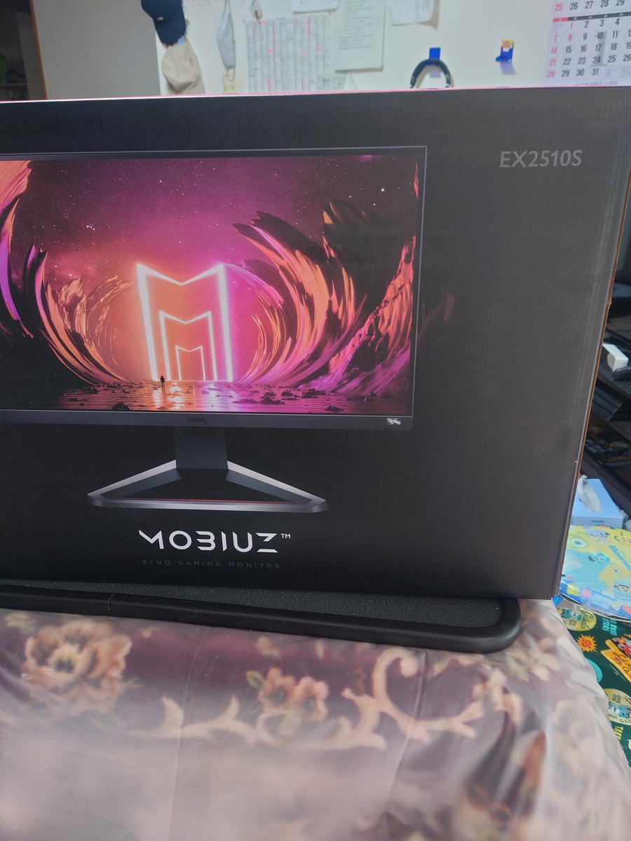 vk600とサブモニターEX2510S届いたから設置するか