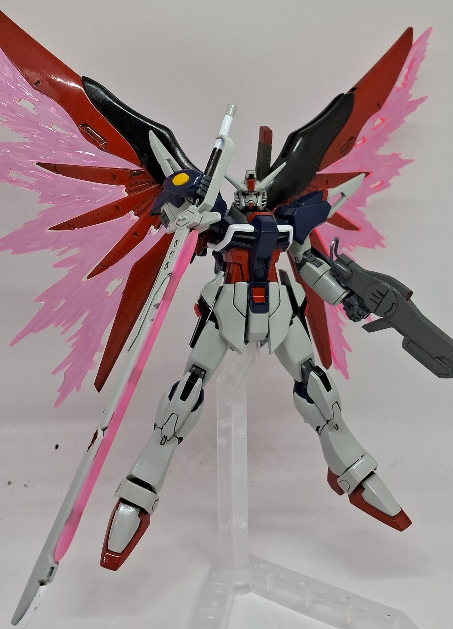 HGCE デスティニーガンダム SPECⅡ 塗装済み（Spikmaster on X: 