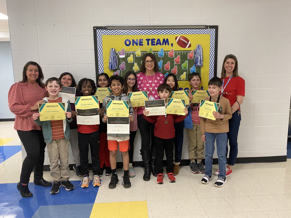 We are so proud of our students for participating in the technology competition and for our winners! @HembreeSprings @andersoncmtag @FultonZone5