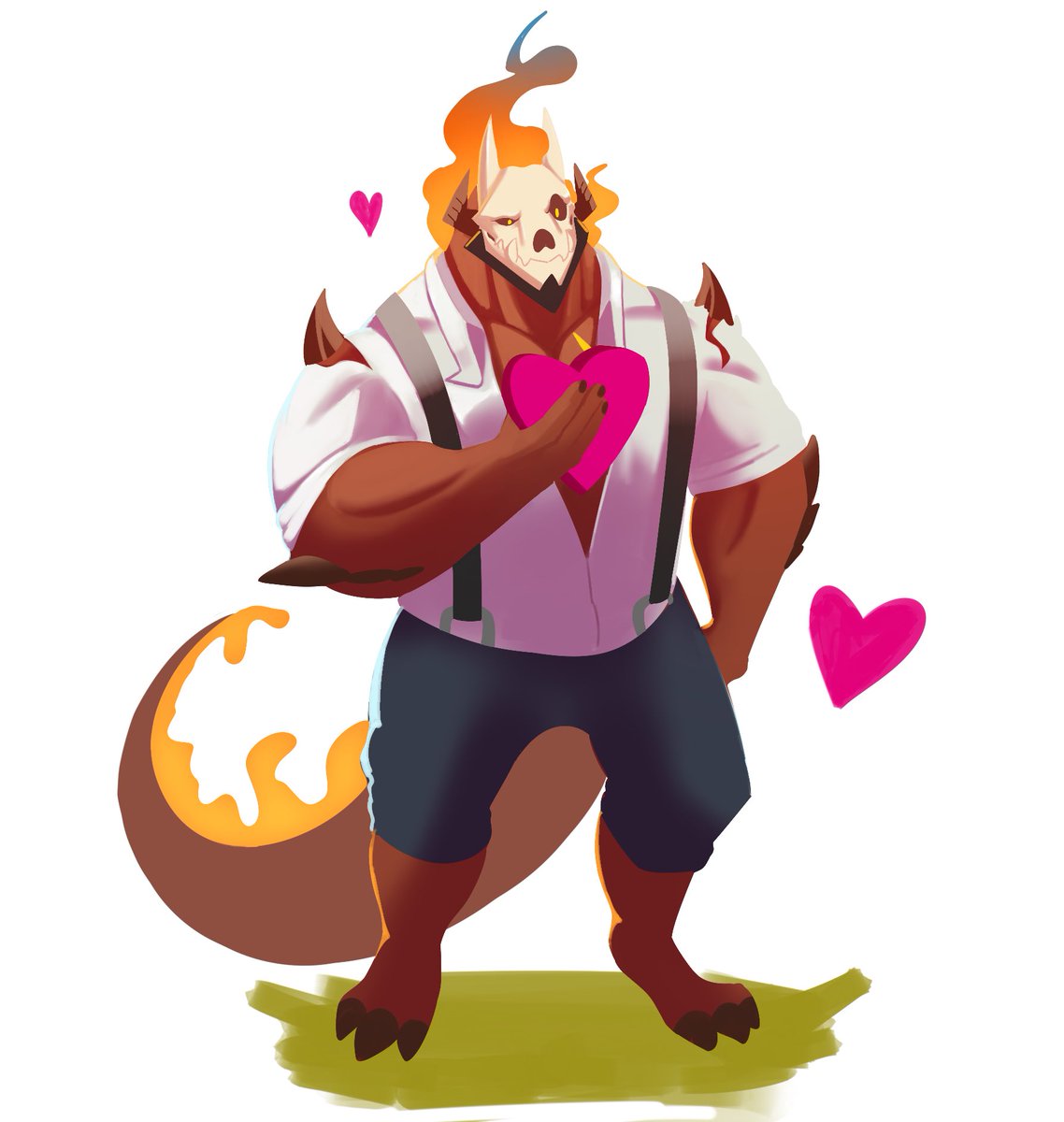 InfernalMight's tweet photo. He need someone to share his heart with
(Quick paint for diego) https://t.co/ljC8GG3mbo