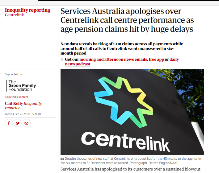 It's a political choice to punish pensioners, parents, carers — all of us — in this way

Over a million unprocessed claims, with up to 50% of calls unanswered, and all we got was a hollow apology? 

It's on all of us — all orgs and unions — to tell government we won't accept this