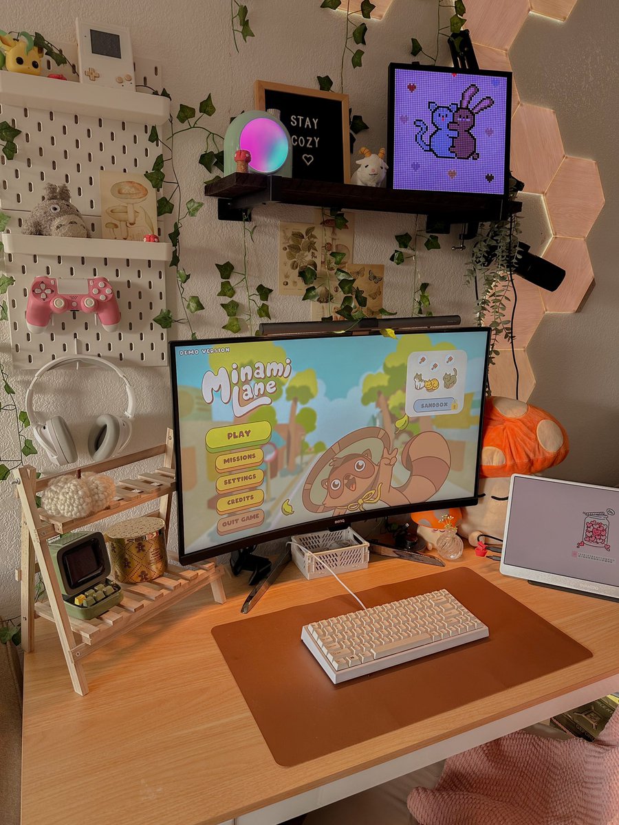 new cozy demo alert ‼️ minami lane is available to wishlist and play demo on steam! it’s such a cute game 🥰

#pcgaming #pcsetup #gamingsetup #cozygamer #deskinspo #gaming #deskgoals #cozysetup #deskspace